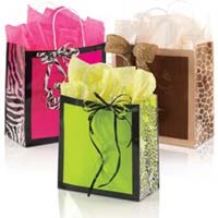 Animal Print Shopping Bags